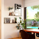 Repisa Spezia Acero 1 Nivel(es) 80x4.5x9.6 cm Negro