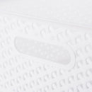 Canasto Ratan 30x13.5x35.5 cm 14 l Blanco