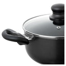 Olla de Aluminio 20 cm 2 l Negro Gourmet