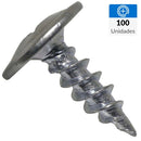 Tornillo Autoperforante Madera 3/4 Pulg 8 Mm 100 Unidad(Es)