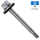 Tornillo Autoperforante Metal 1-1/2 Pulg 12 Mm 4 Unidad(Es)