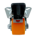 Rueda giratoria con freno pu 100kg