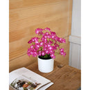 Planta Artificial Flores 27 cm Morado