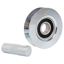Rueda Para Porton Al Piso 100 Mm Deslizamiento Suave