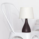 Lampara Mesa Laura Cafe 21x33 cm
