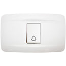 Interruptor Pulsador 10 A Blanco