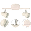 Barra Basic 2L Gu10 Blanco