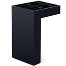 Pata lance abs 120 mm negra