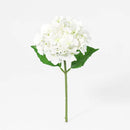 Vara Artificial Hortensia 48 Cm Blanco
