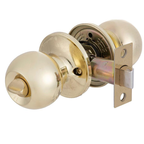 Cerradura bano bola bronce pulido fx
