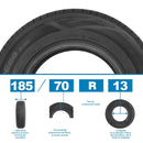 Neumatico para Automovil 185/70 R13
