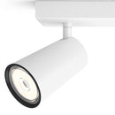 Barra Led Paisley 2 Luces Metal Blanco