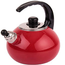 Tetera Vitrificada 2.2 l Aluminio Rojo