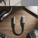 Adaptador Audio Jack 3. 5Mm A Usb Tipo C Para Celular