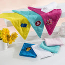Set 4 Toallas Infantil 380 Gr Algodon 27X24 Cm Colores