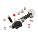 Mini Sierra 98 Mm Inalambrica 20 V Brushless Sin Bateria