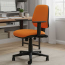 Silla Pc Brazos Naranjo