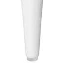 Pata madera conica 150 mm blanca.