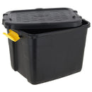 Caja Con Asa 35X40X50 Cm 42 L Negro/ Amarillo