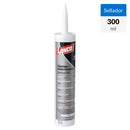 Sellador Uretano Lanco Gris 300 Ml Elastico Pintable Interio