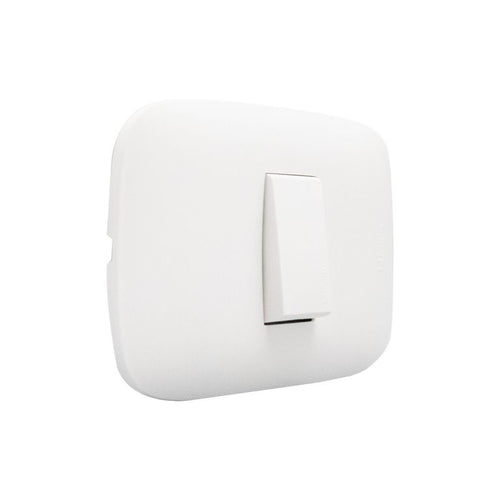 Interruptor Simple (9/12) Blanco Domino Sencia