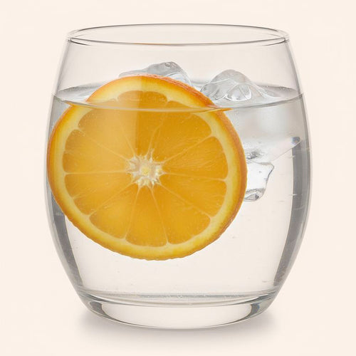 Set 6 Vasos Bajo de Vidrio 373 ml Transparente