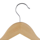 Colgador de ropa con clips madera