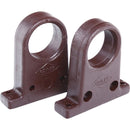 Set 2 Unidades Soporte Barra Closet Resistente