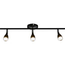 Barra Led Novo 3 Luces Plastico Negro