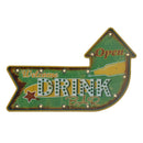 Letrero Luminoso Led Drink Beer Decorativo Para Bar