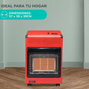 Estufa Gas Kgq-5R Rojo
