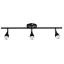 Barra Led Novo 3 Luces Plastico Negro