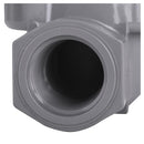 Valvula Solenoide 1 Pulg Con Control De Flujo Plastico