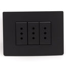 Enchufe Triple 10A Armado S33 Noir