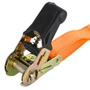 Set de correas metal 5 m 4 unidades naranjo