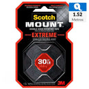 Cinta Doble Faz Scotch-Mount Extrema 25.4 Mm X 1.52 M