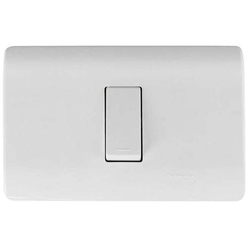 Interruptor conmutador 9/24 16 A Genesis Blanco