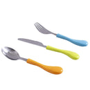 Set De Cubiertos Just Home Collection Para Ninos 3 Piezas