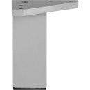 Pata cuadrada abs alu mate 40x100 mm