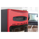 Estufa 15 Kg Hibrida Gas Gh-Hb62 Burdeo Rojo