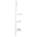 Organizador de ducha plastico blanco