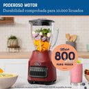 Licuadora Con Teclas 1.5 Litros Rojo Blstpegrpb-052