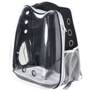 Mochila Mascota para Gato 40x34x28 cm Negro