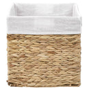 Canasto Fibra Natural 30x30x30 cm 27 l Natural