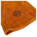 Guante Soldador Reforzado De Cuero Talla Unica Naranjo/Negro