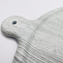 Bandeja Melamina Redonda 45X38.5 Cm Blanco/ Marmol