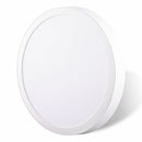 Panel Led Sobrepuesto Circular Blanco 24W Luz Fria