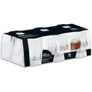 Set 6 Vasos Bajo de Vidrio 258 ml Transparente
