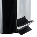 Papelero Redondo 20 Litros Metal Gris