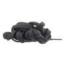 Cordon plano negro Large